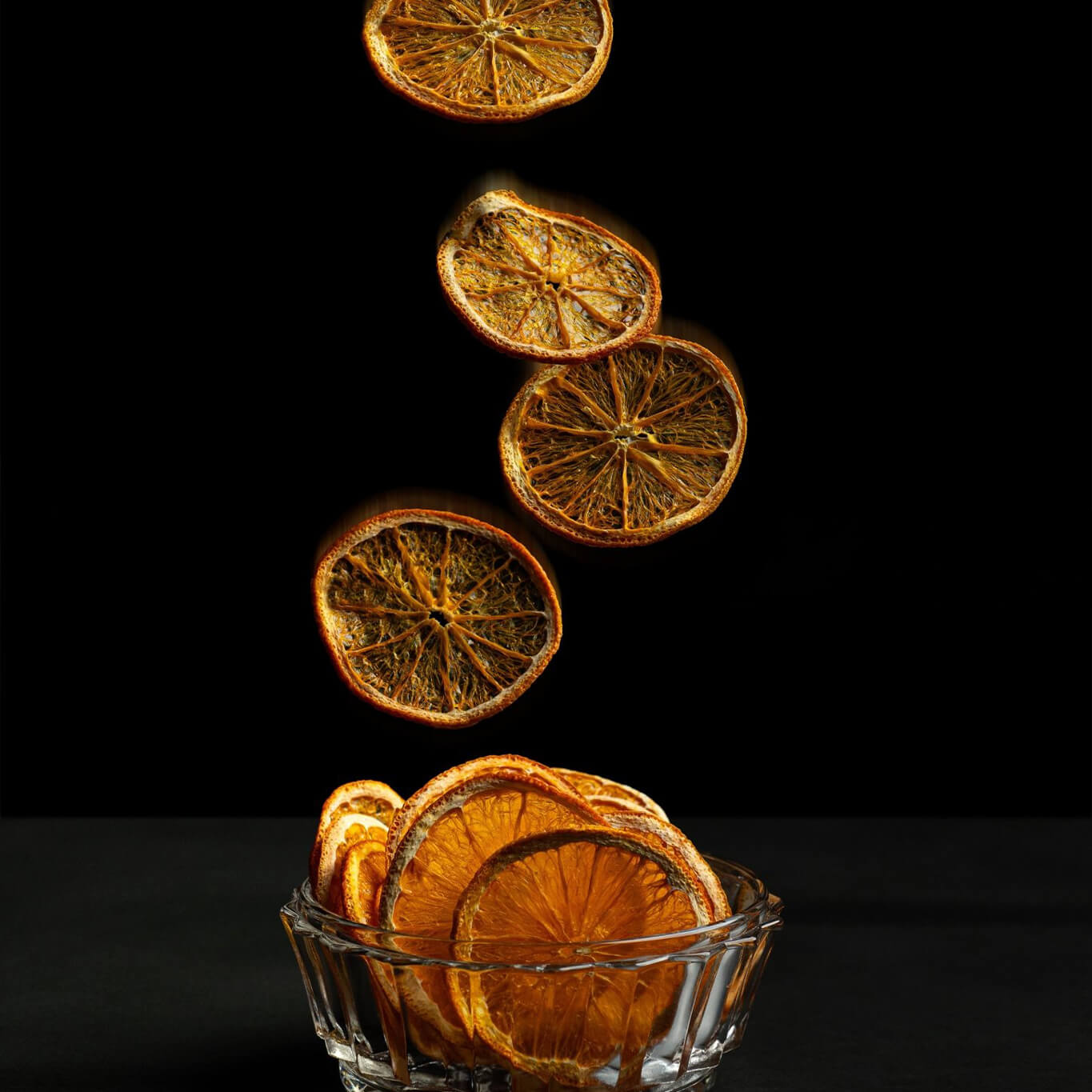 Dehydrated Orange Wheels