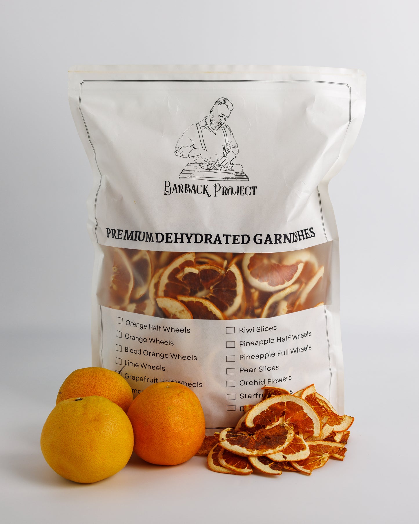 Dehydrated Grapefruit (Half Wheels)