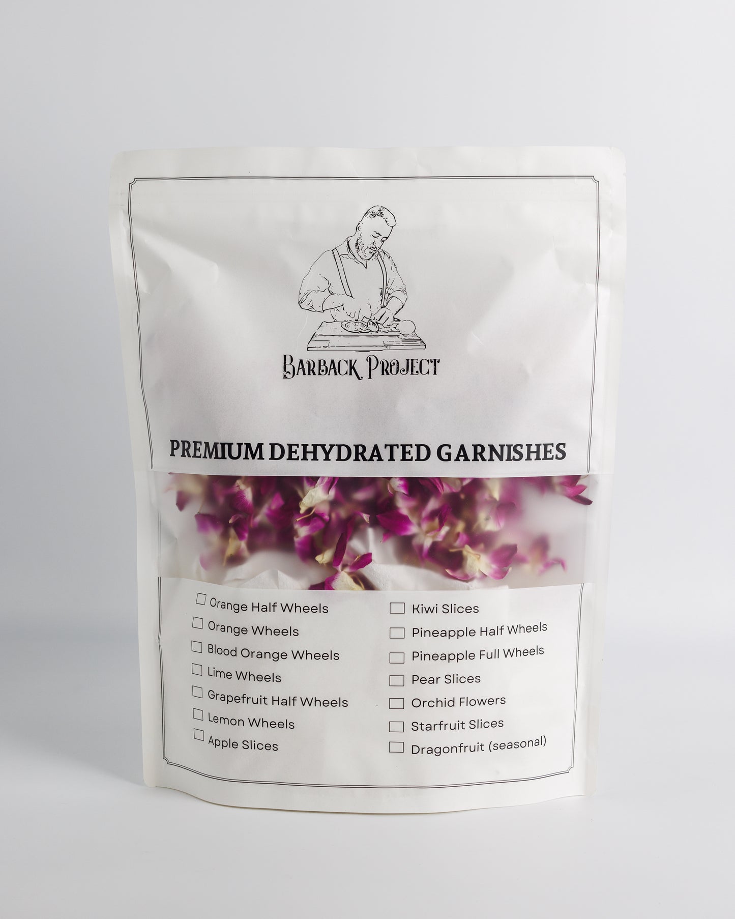 Dehydrated Orchid Flowers