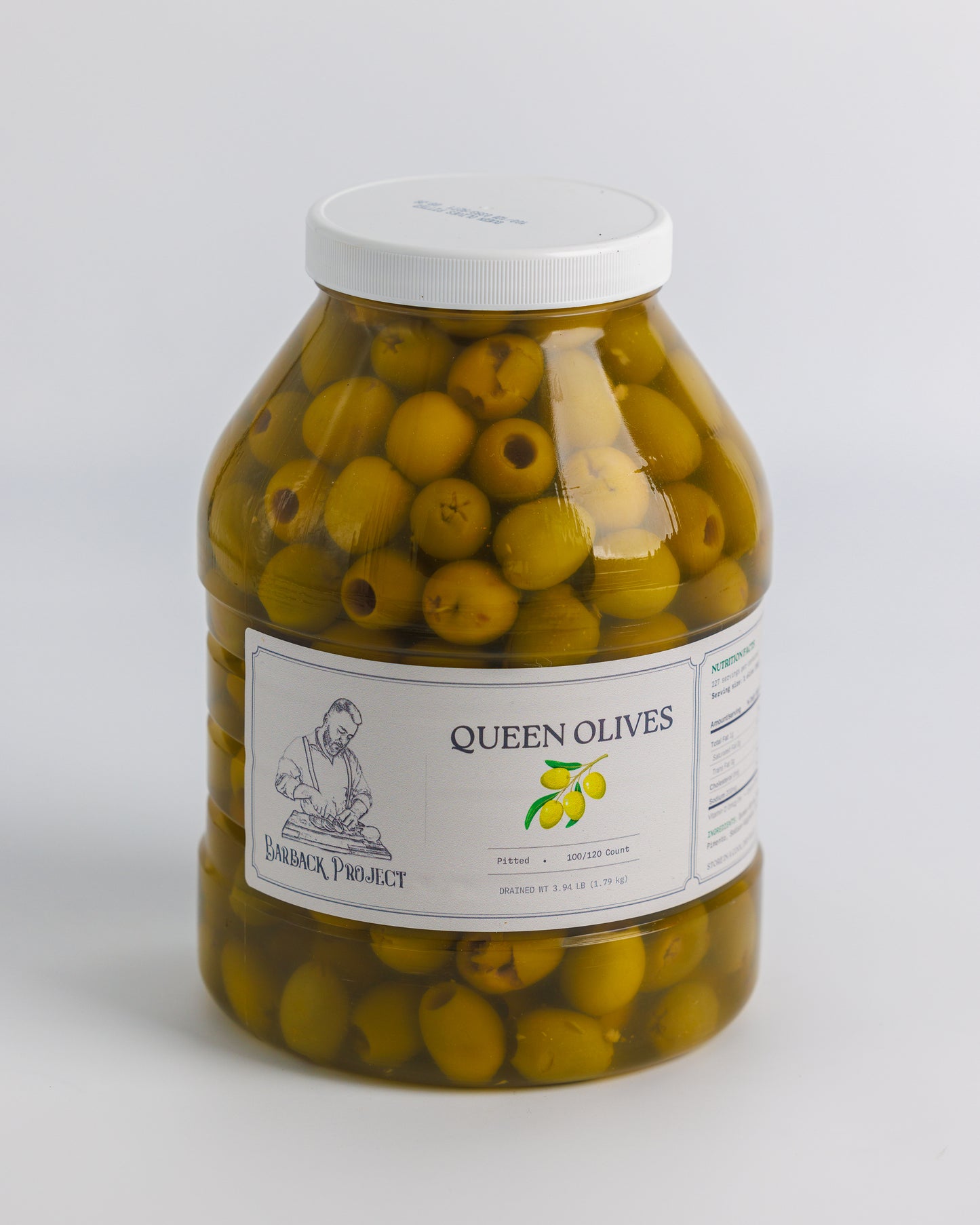 Premium Pitted Olives (1 Gallon)