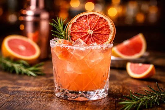 Dehydrated Grapefruit garnish barback project