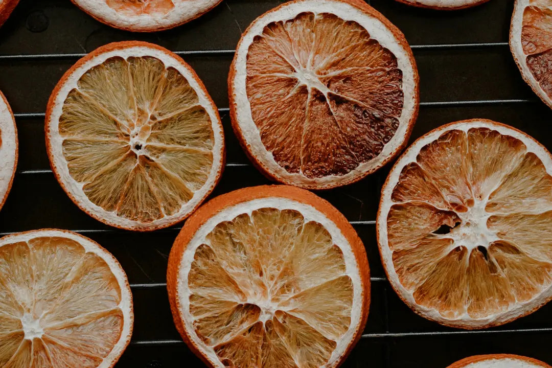 Dehydrated Orange Garnishes at Barback Project