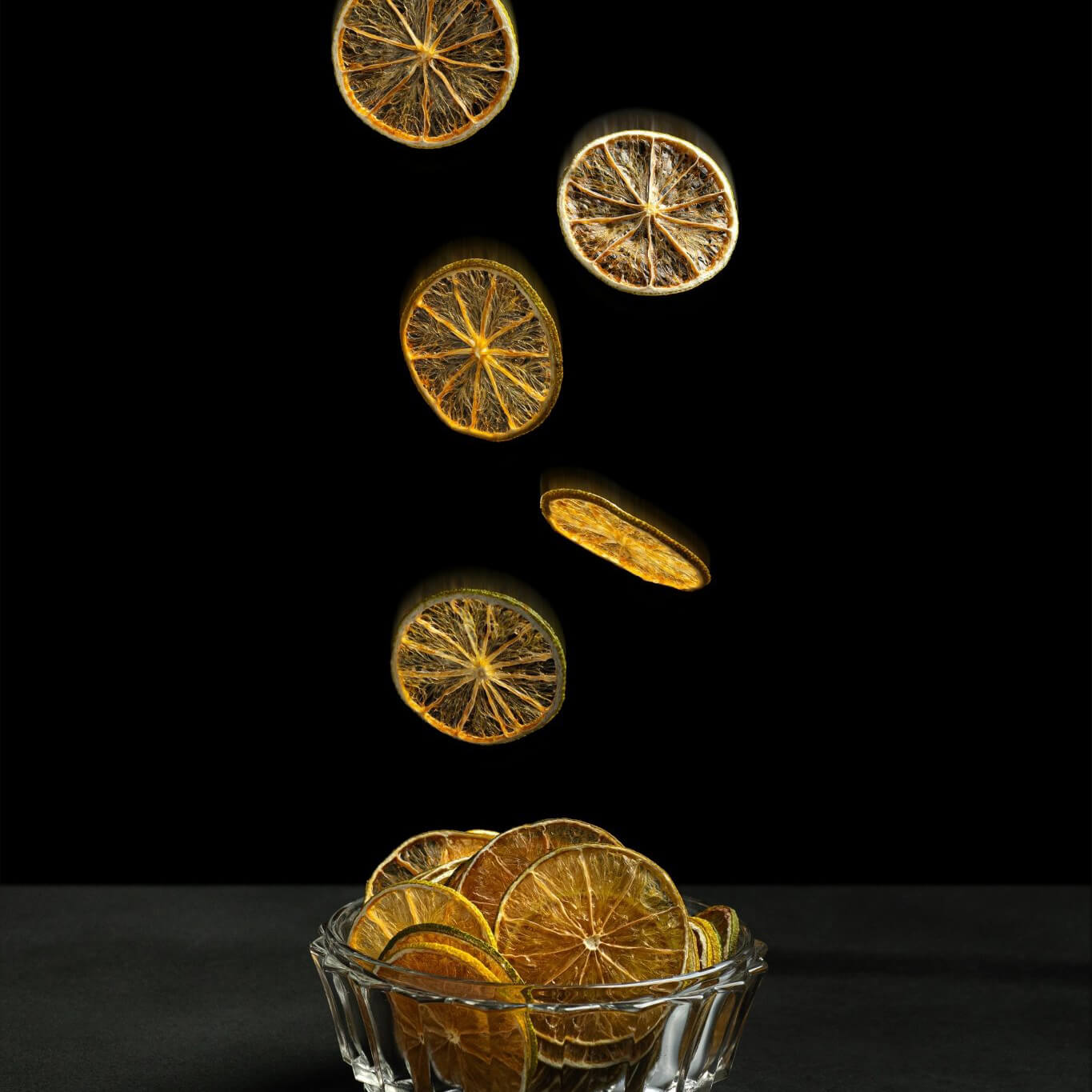 Dehydrated Lime Wheels