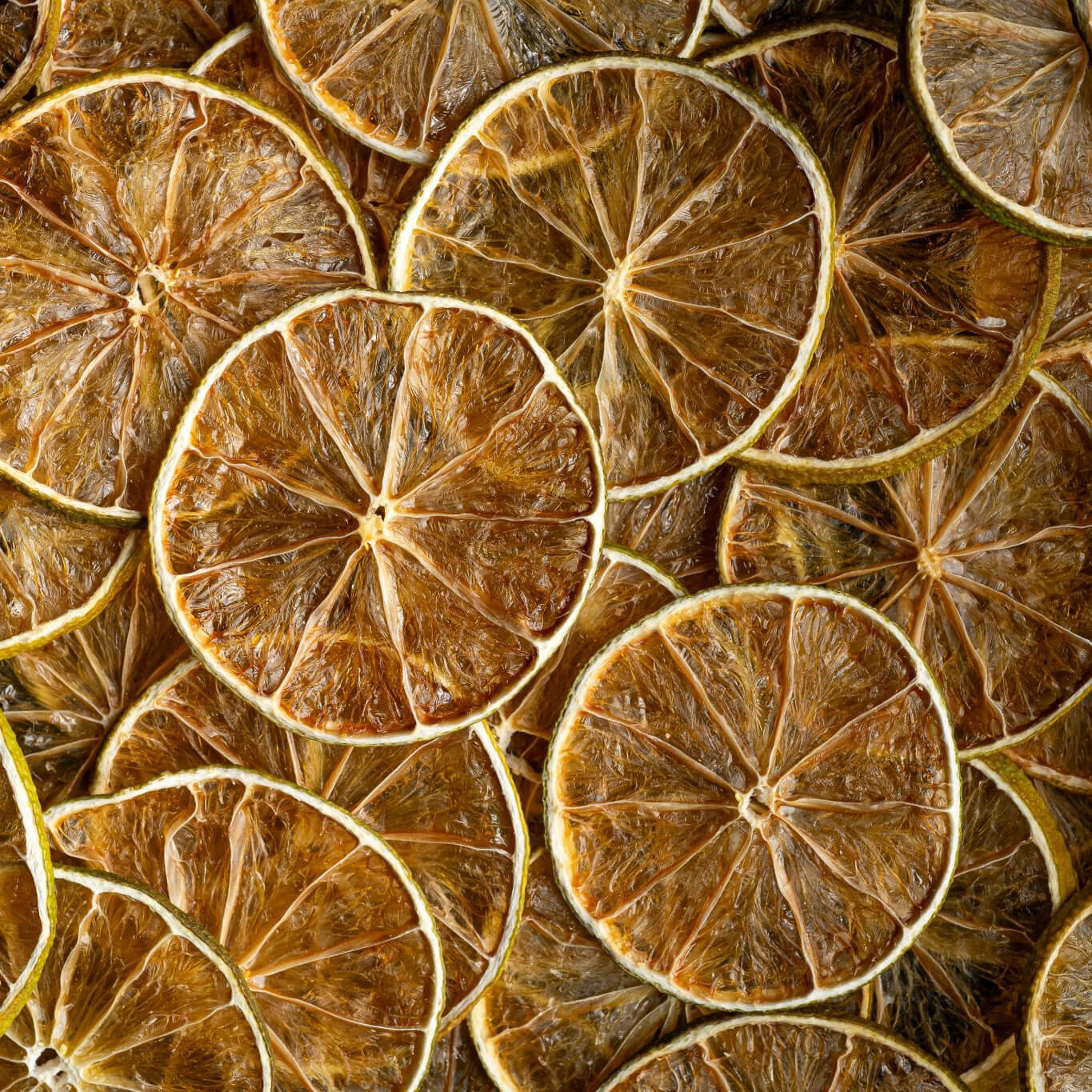 Dehydrated Lime Wheels