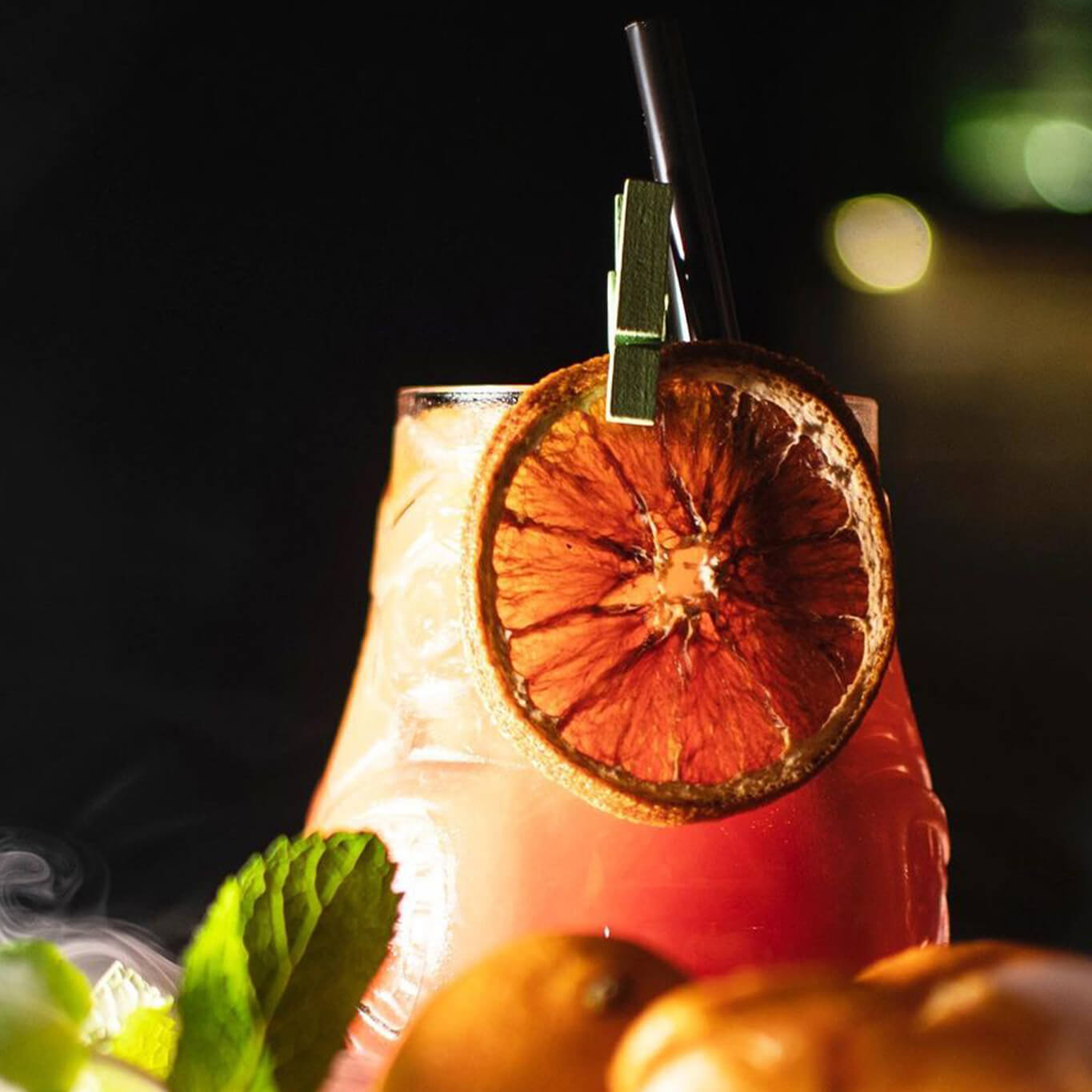 Dehydrated Blood Orange Wheels